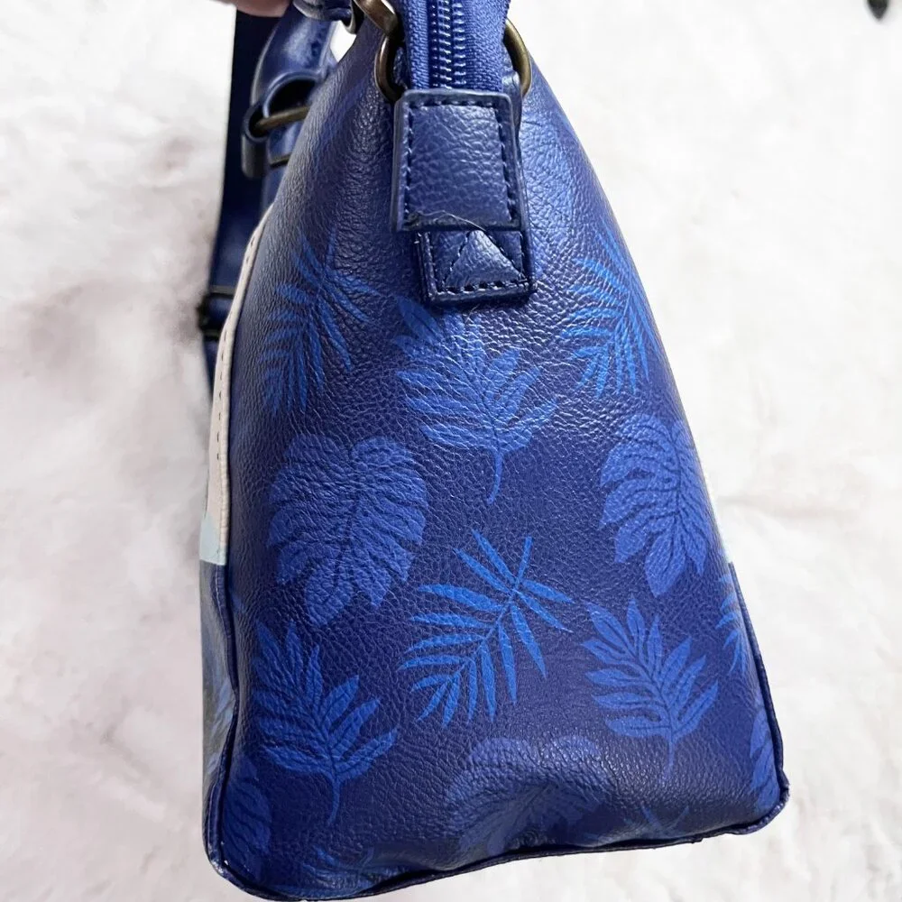 Loungefly Disney Lilo‎ And Stitch Dark Blue Satchel Bag